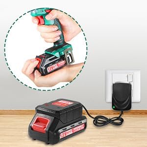 HYCHIKA 12V Cordless Drill & Electric Screwdriver, 30Nm Torque, 21+1 Settings, 2-Speed 0–1500 RPM, LED Work Light, 1.5Ah Li-Ion Battery & 26-Piece Accessory Kit